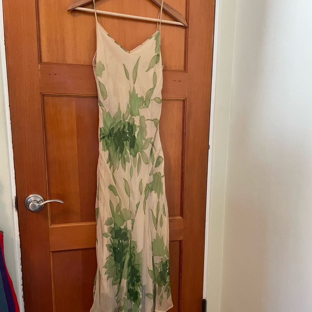 Sue Wong Vintage silk floral dress size 6